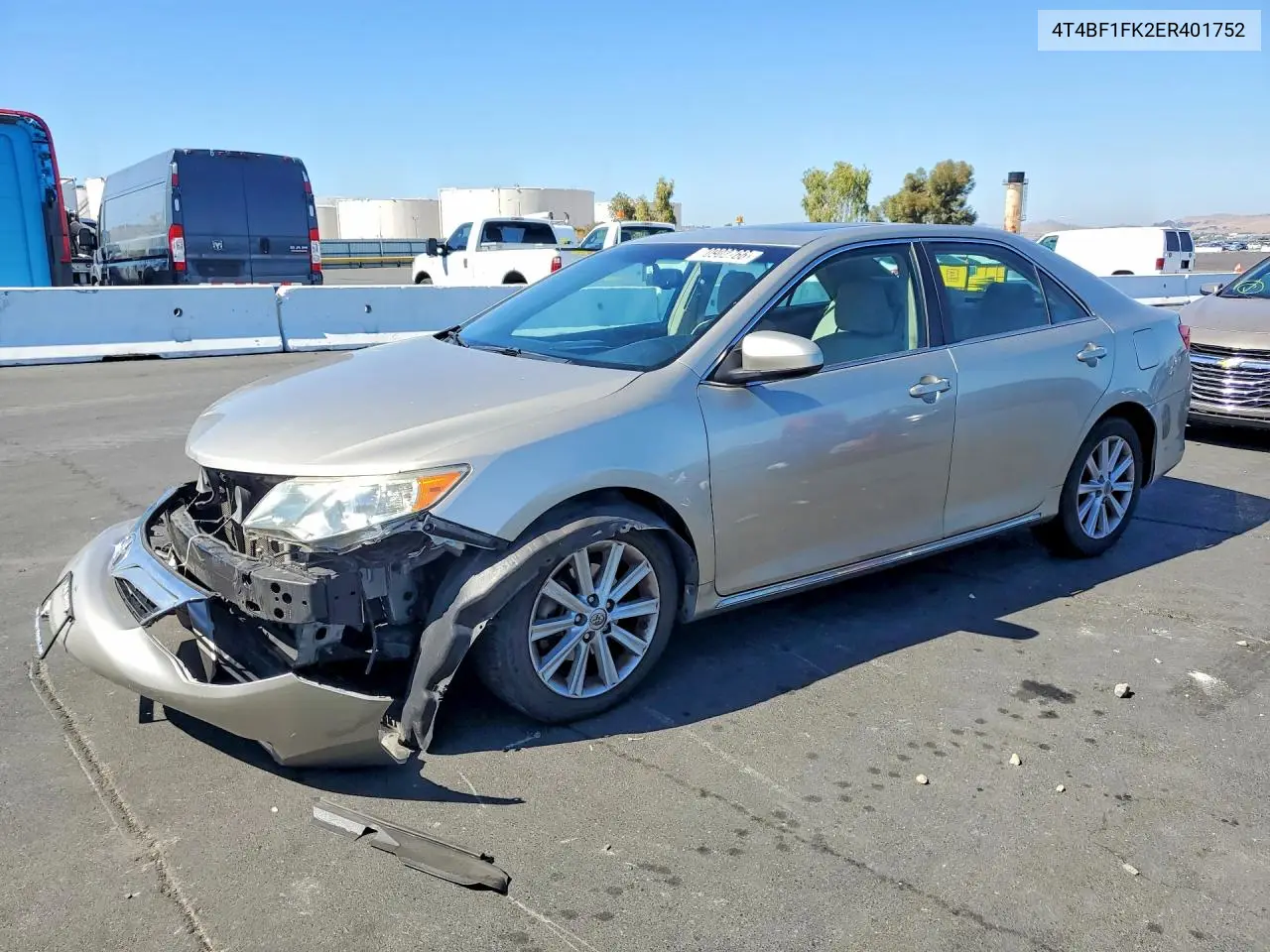 TOYOTA CAMRY 2014, VIN 4T4BF1FK2ER401752