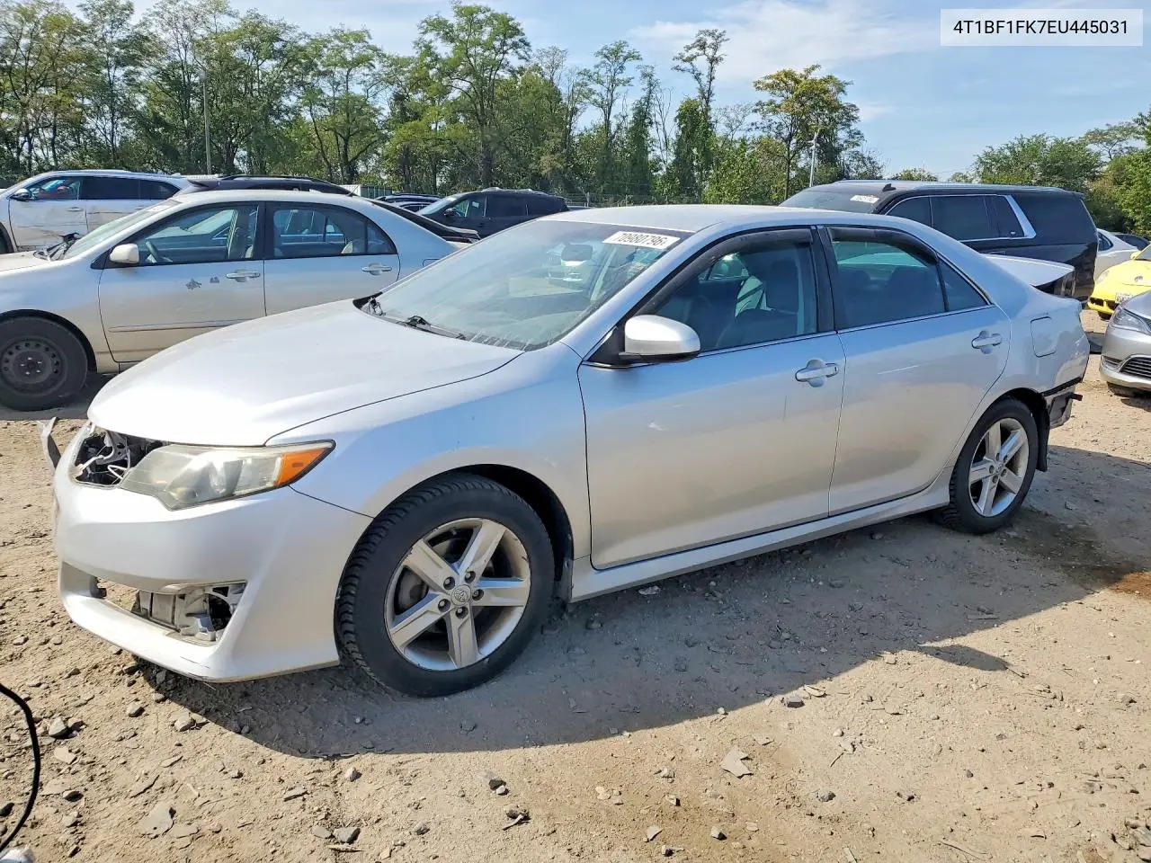TOYOTA CAMRY 2014, VIN 4T1BF1FK7EU445031