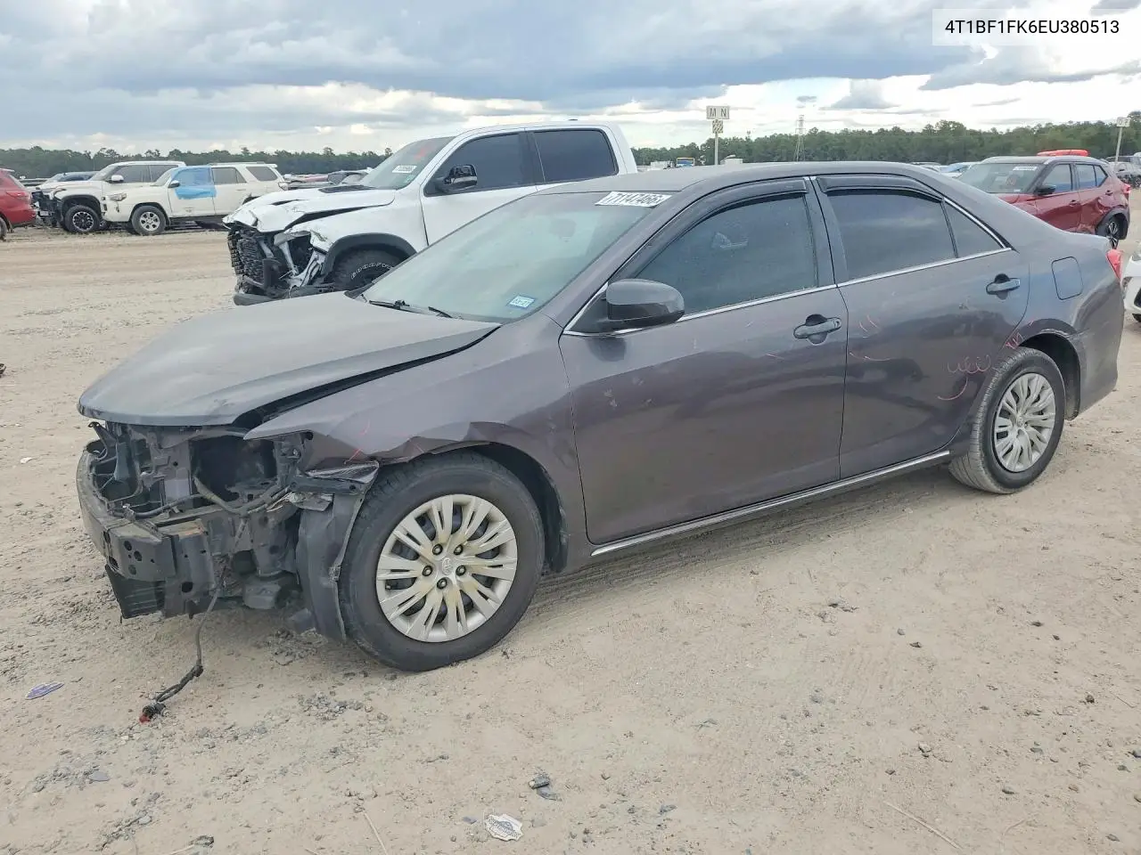 TOYOTA CAMRY 2014, VIN 4T1BF1FK6EU380513