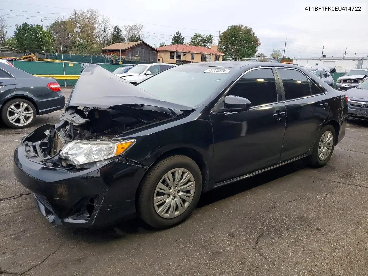 TOYOTA CAMRY 2014, VIN 4T1BF1FK0EU414722