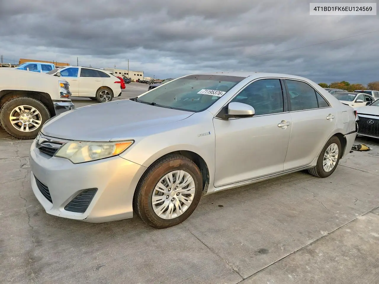 TOYOTA CAMRY 2014, VIN 4T1BD1FK6EU124569
