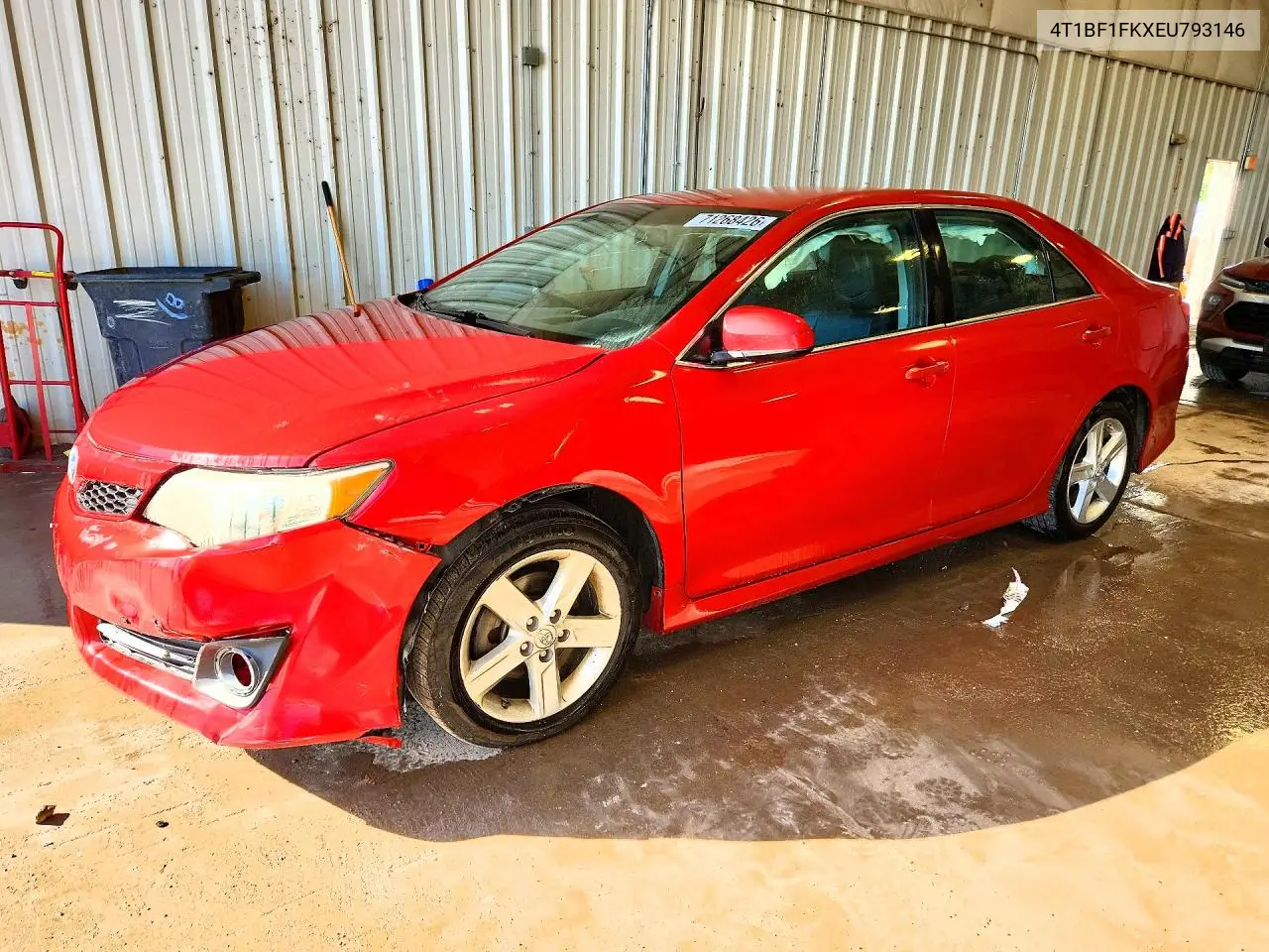 TOYOTA CAMRY 2014, VIN 4T1BF1FKXEU793146