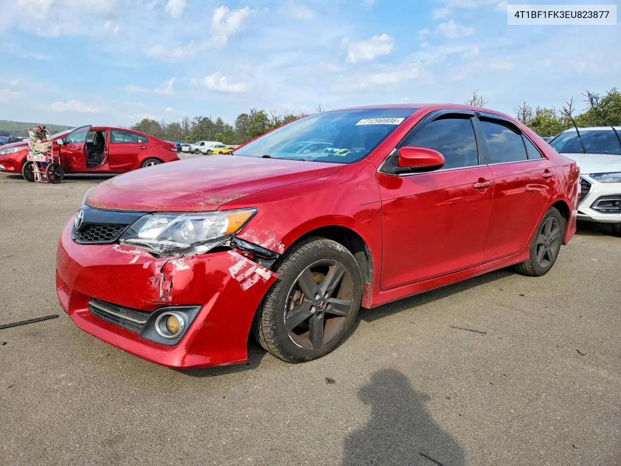 TOYOTA CAMRY 2014, VIN 4T1BF1FK3EU823877