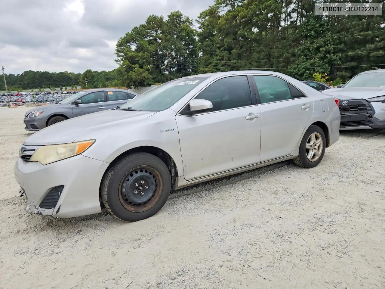 TOYOTA CAMRY 2014, VIN 4T1BD1FK3EU122214