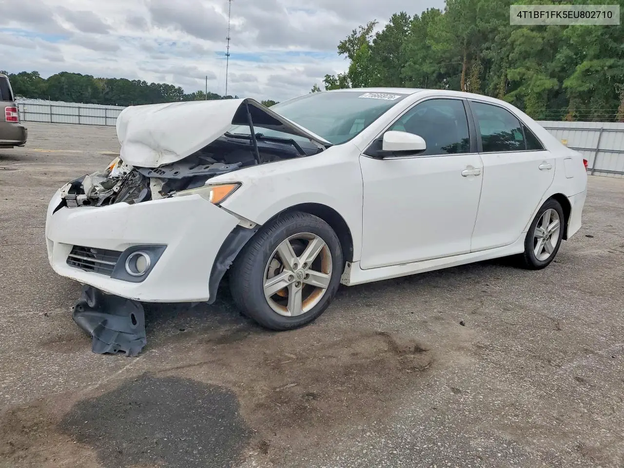 TOYOTA CAMRY 2014, VIN 4T1BF1FK5EU802710
