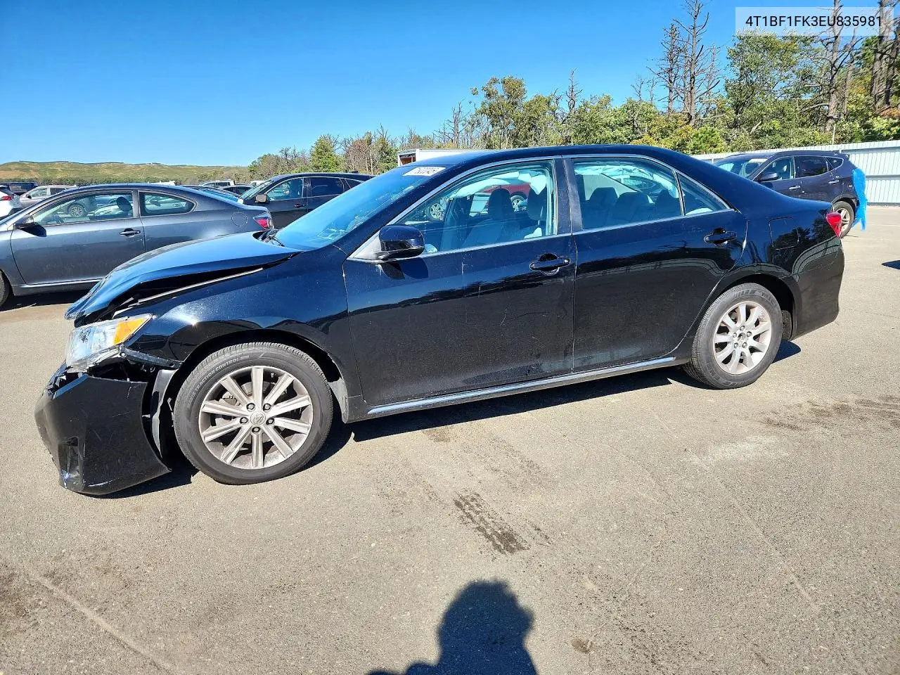 TOYOTA CAMRY 2014, VIN 4T1BF1FK3EU835981