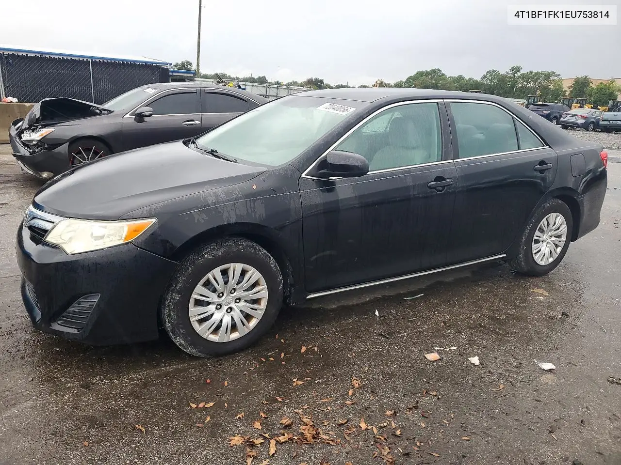 TOYOTA CAMRY 2014, VIN 4T1BF1FK1EU753814