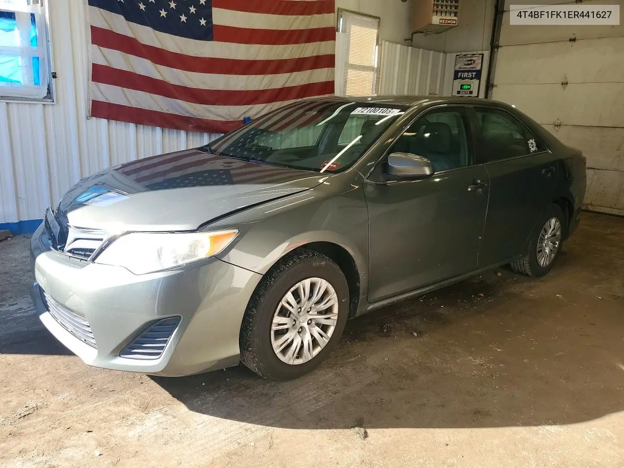 TOYOTA CAMRY 2014, VIN 4T4BF1FK1ER441627