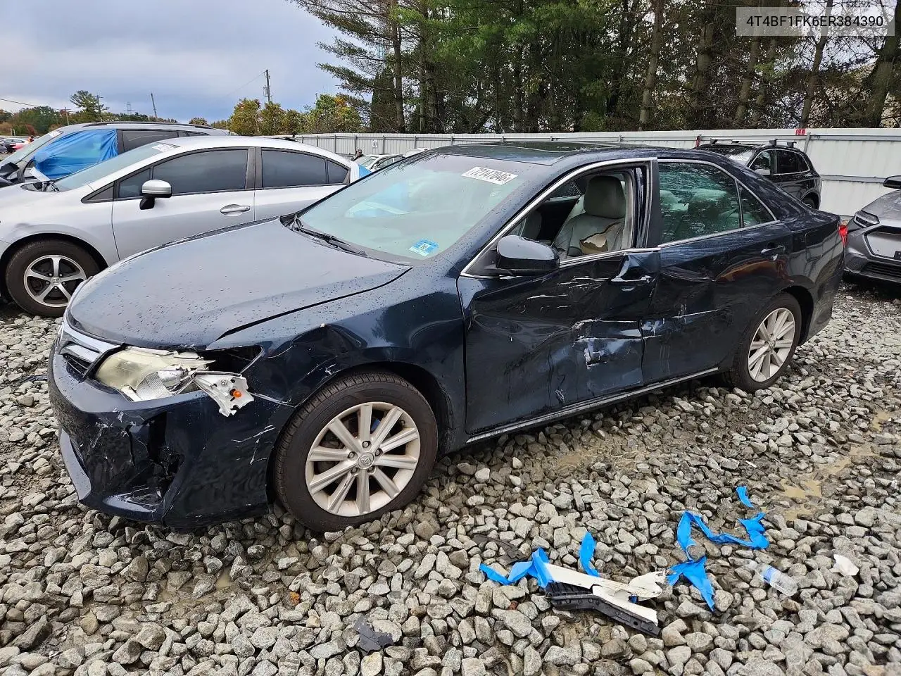 TOYOTA CAMRY 2014, VIN 4T4BF1FK6ER384390