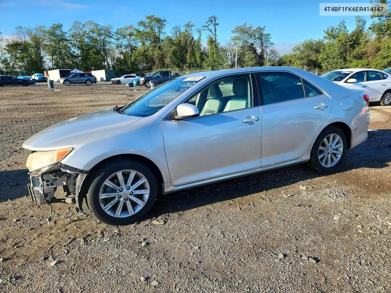 TOYOTA CAMRY 2014, VIN 4T4BF1FK6ER414147