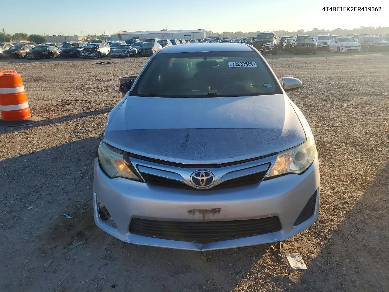 2014 TOYOTA CAMRY VIN 4T4BF1FK2ER419362 — фото 5