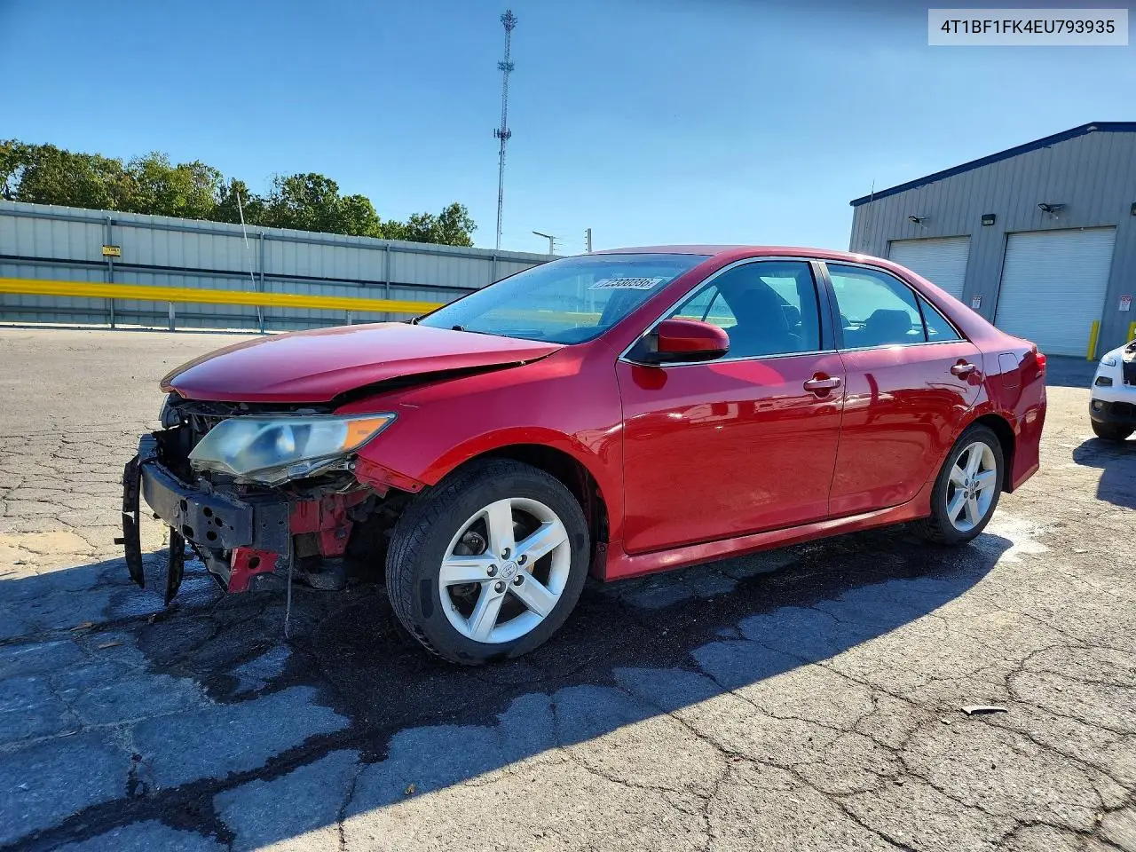 TOYOTA CAMRY 2014, VIN 4T1BF1FK4EU793935