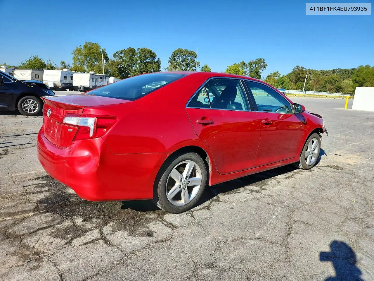 2014 TOYOTA CAMRY VIN 4T1BF1FK4EU793935 — фото 3