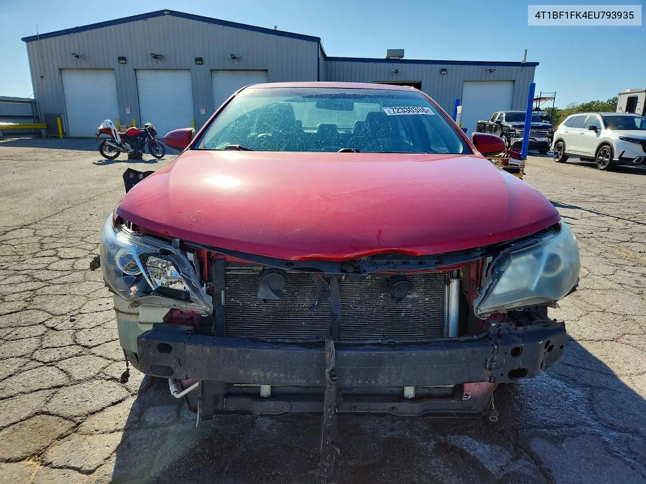 2014 TOYOTA CAMRY VIN 4T1BF1FK4EU793935 — фото 5