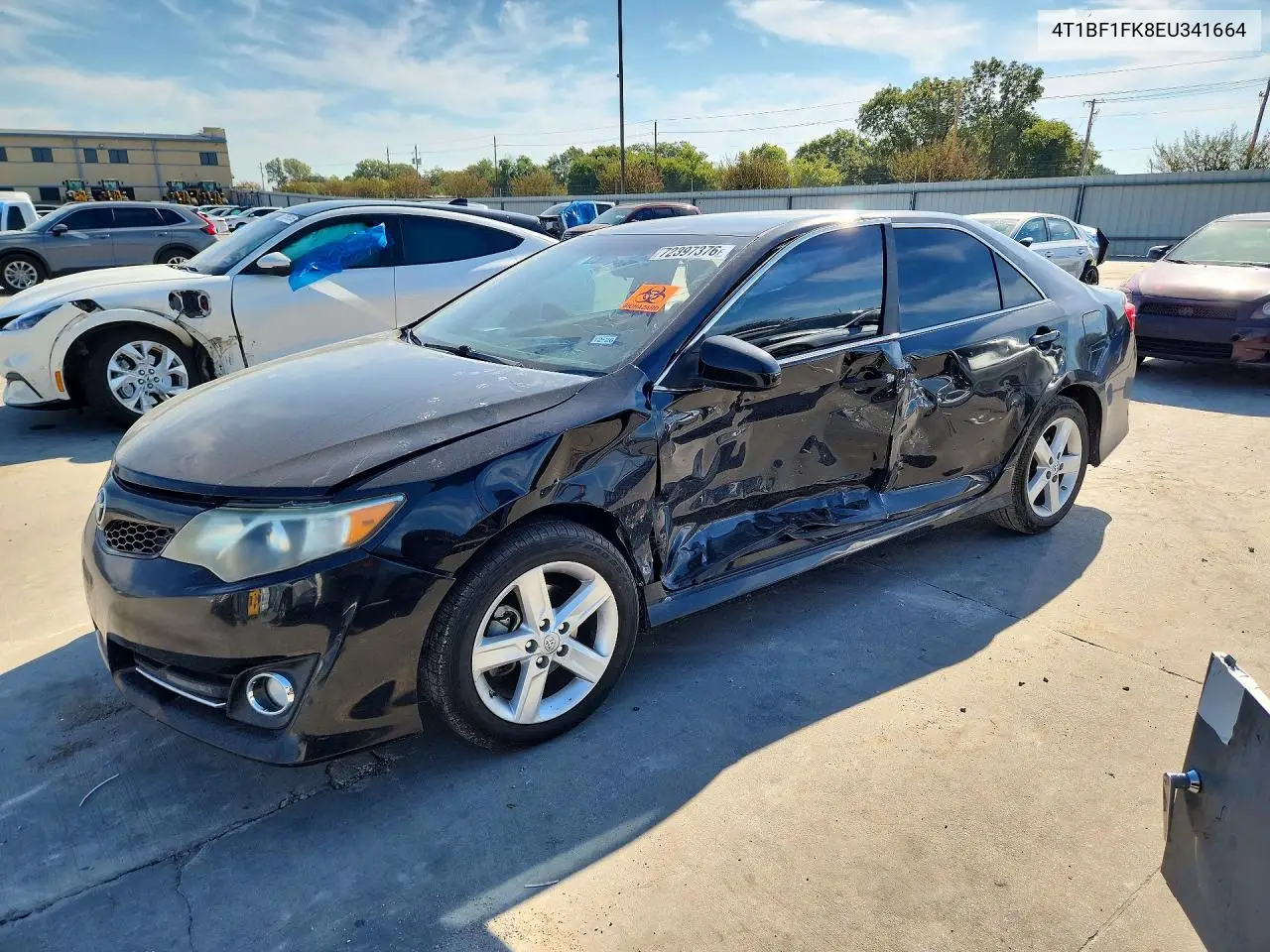 TOYOTA CAMRY 2014, VIN 4T1BF1FK8EU341664