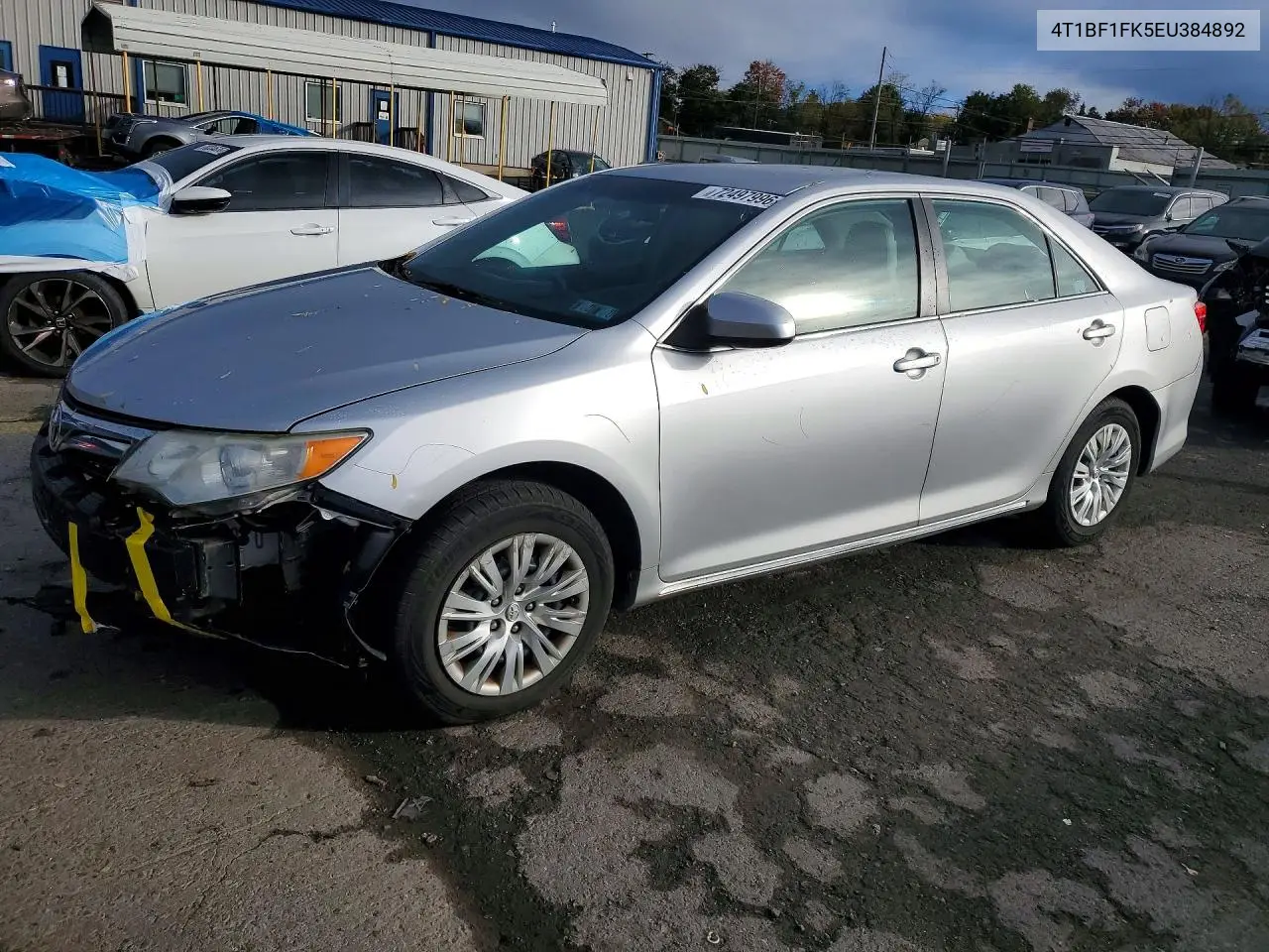 TOYOTA CAMRY 2014, VIN 4T1BF1FK5EU384892
