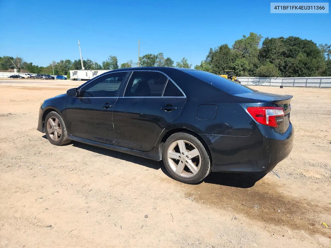 2014 TOYOTA CAMRY VIN 4T1BF1FK4EU311366 — фото 2