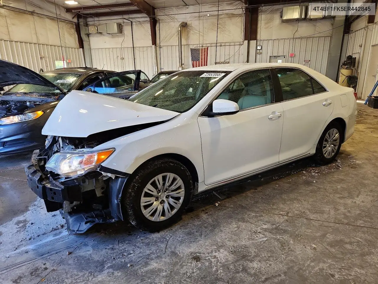 TOYOTA CAMRY 2014, VIN 4T4BF1FK5ER442845