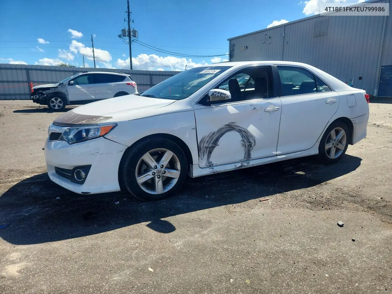 TOYOTA CAMRY 2014, VIN 4T1BF1FK7EU799986