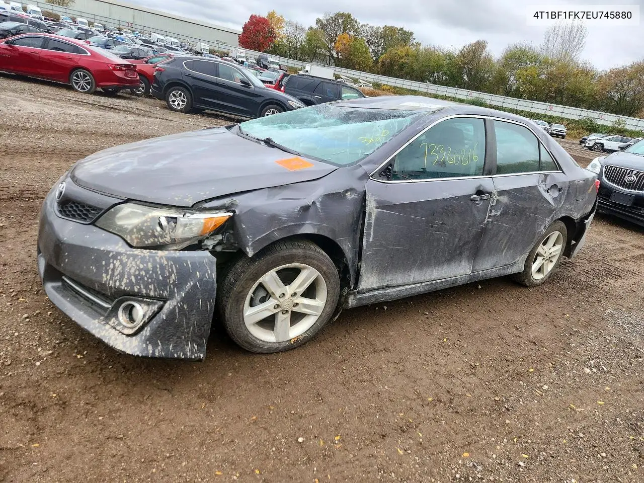 TOYOTA CAMRY 2014, VIN 4T1BF1FK7EU745880