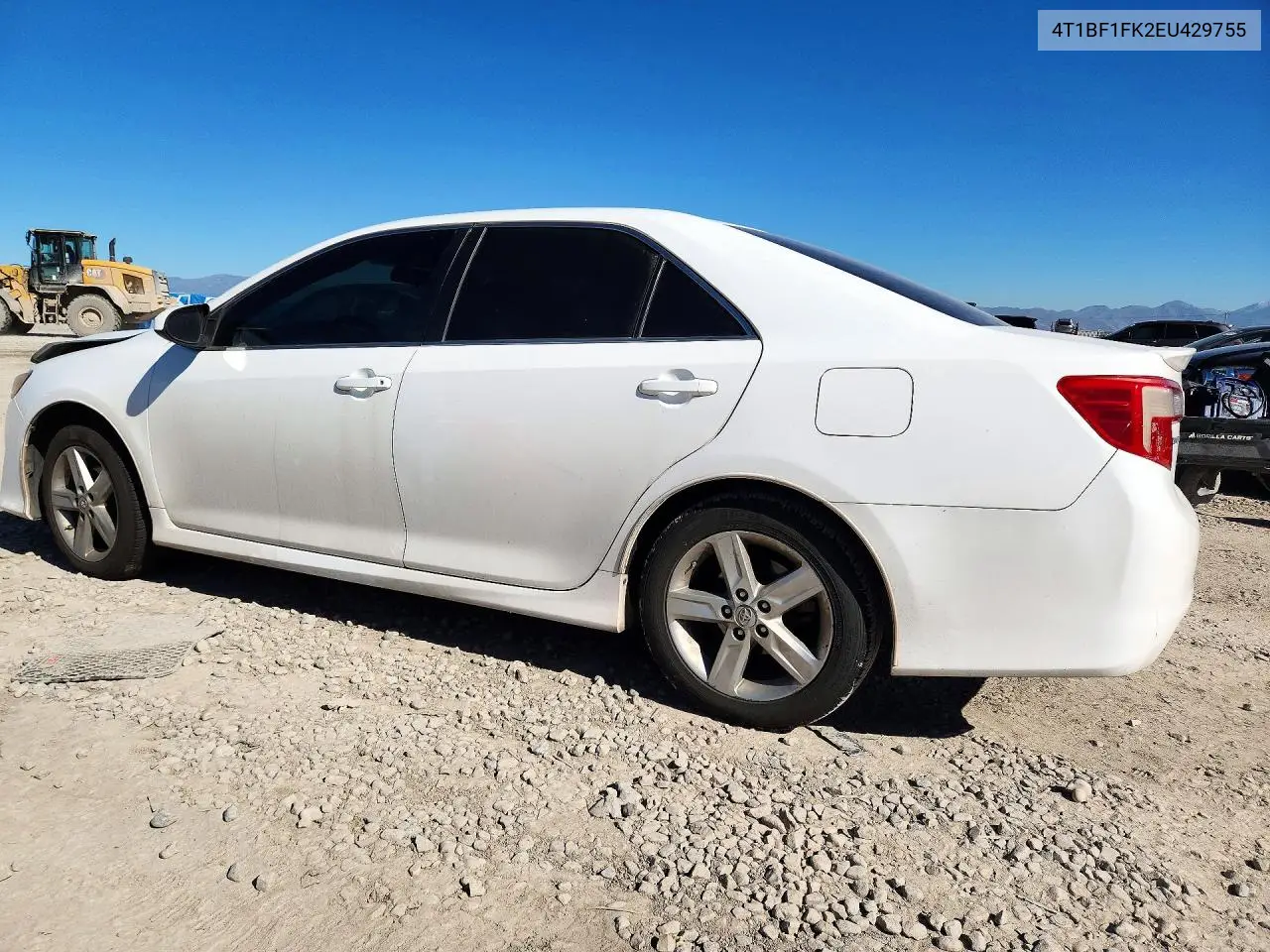 2014 TOYOTA CAMRY VIN 4T1BF1FK2EU429755 — фото 2