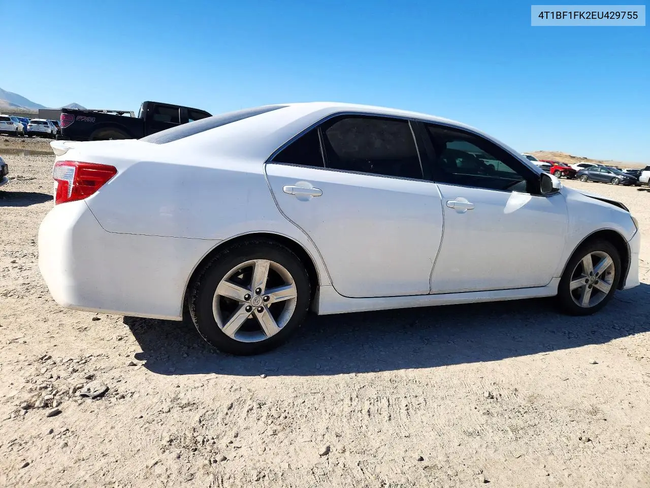 2014 TOYOTA CAMRY VIN 4T1BF1FK2EU429755 — фото 3