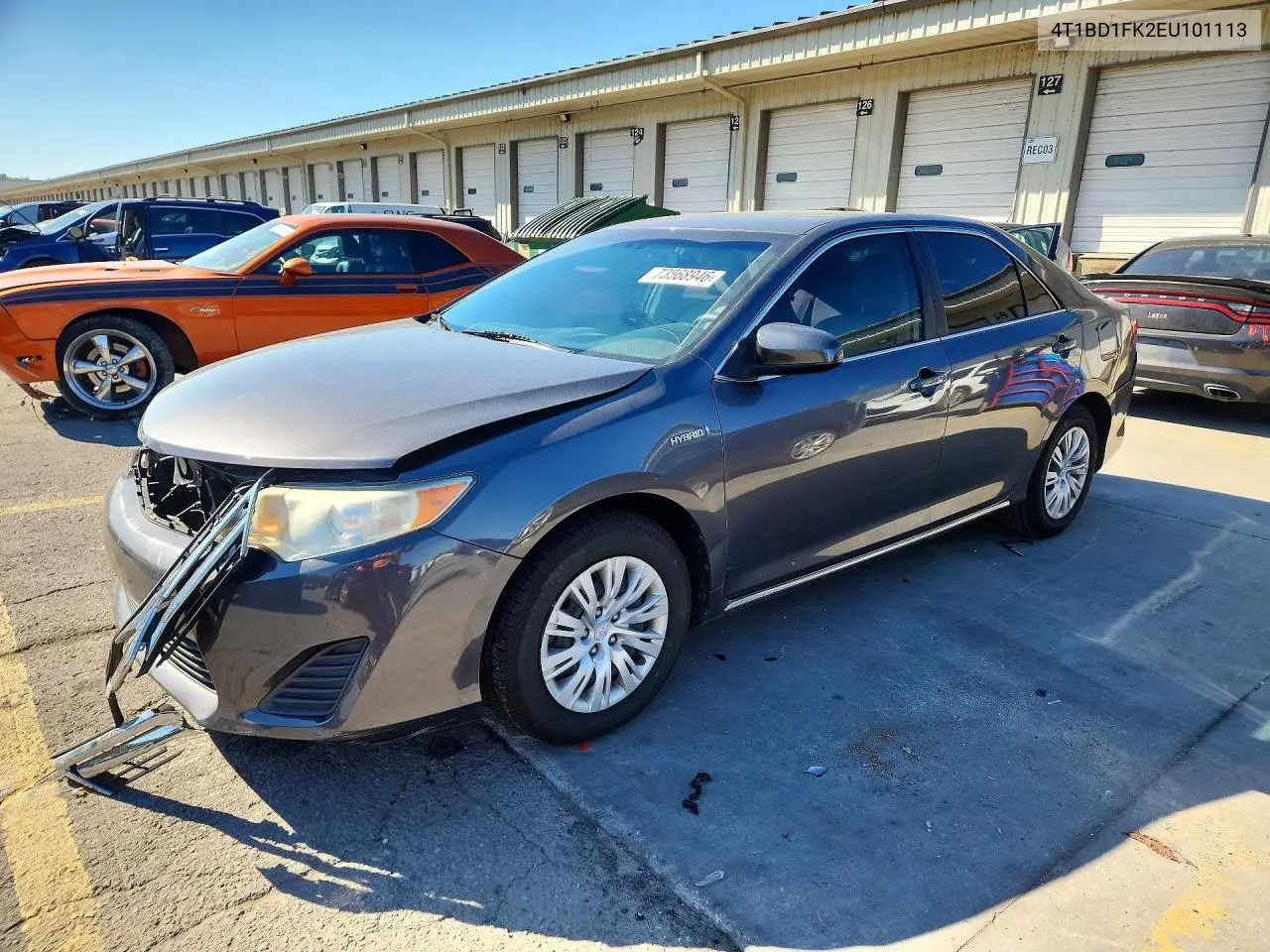 TOYOTA CAMRY 2014, VIN 4T1BD1FK2EU101113
