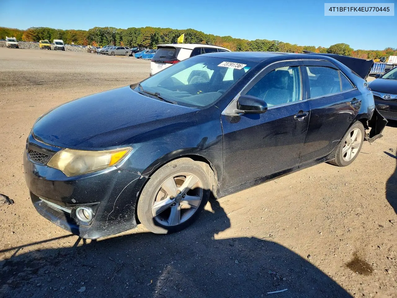 TOYOTA CAMRY 2014, VIN 4T1BF1FK4EU770445