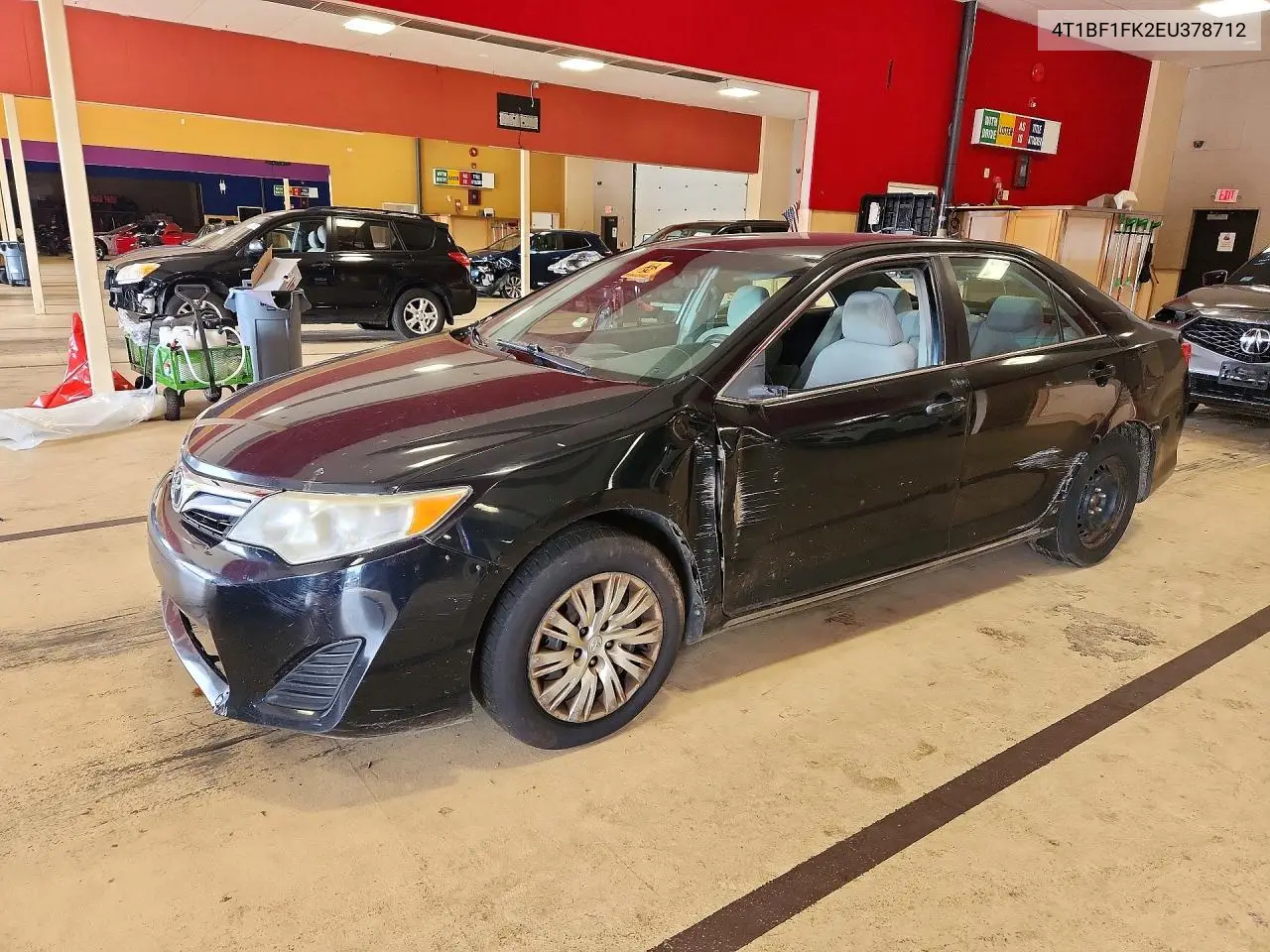 TOYOTA CAMRY 2014, VIN 4T1BF1FK2EU378712
