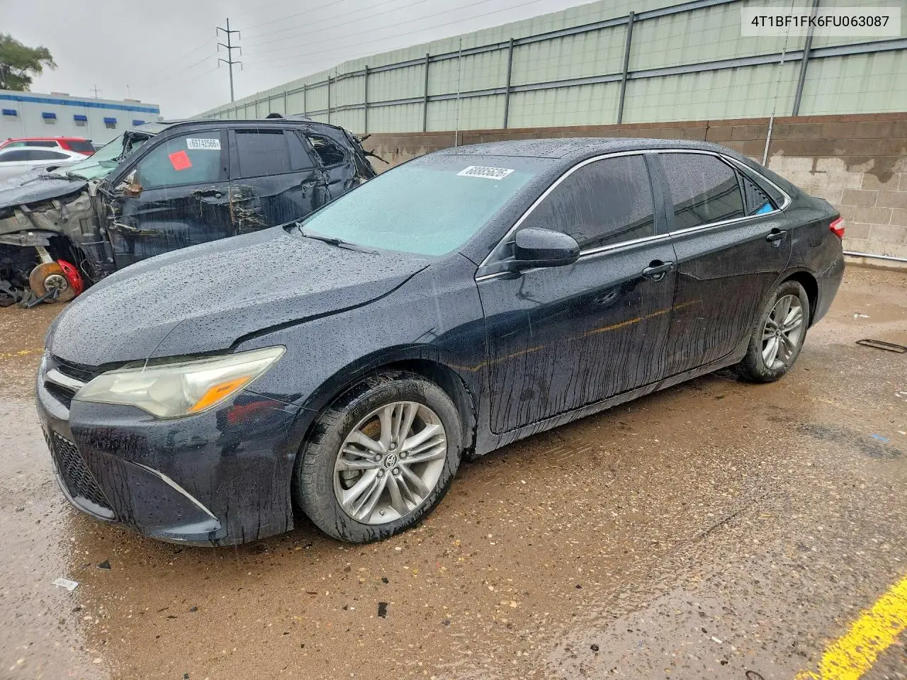 TOYOTA CAMRY 2015, VIN 4T1BF1FK6FU063087