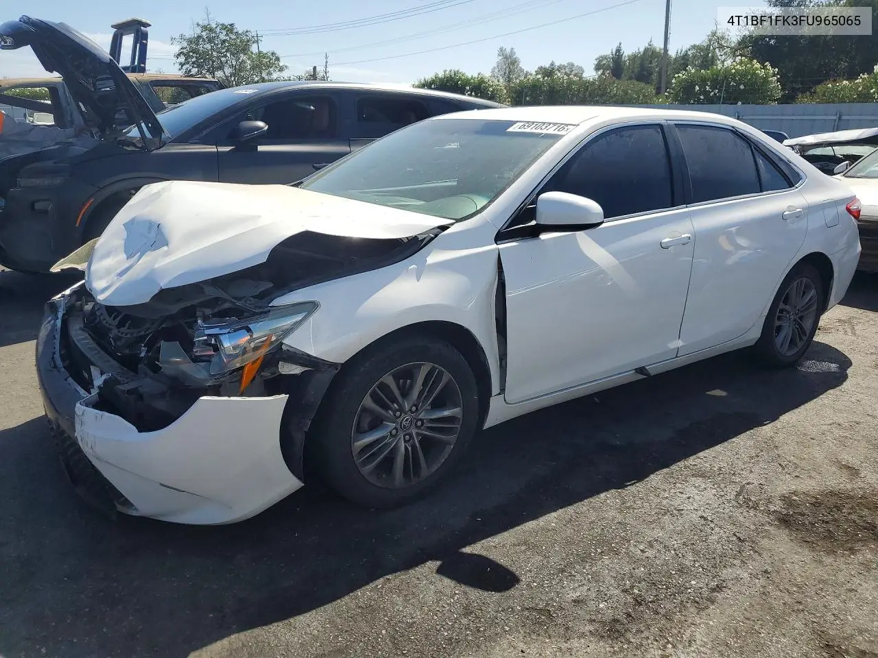 TOYOTA CAMRY 2015, VIN 4T1BF1FK3FU965065