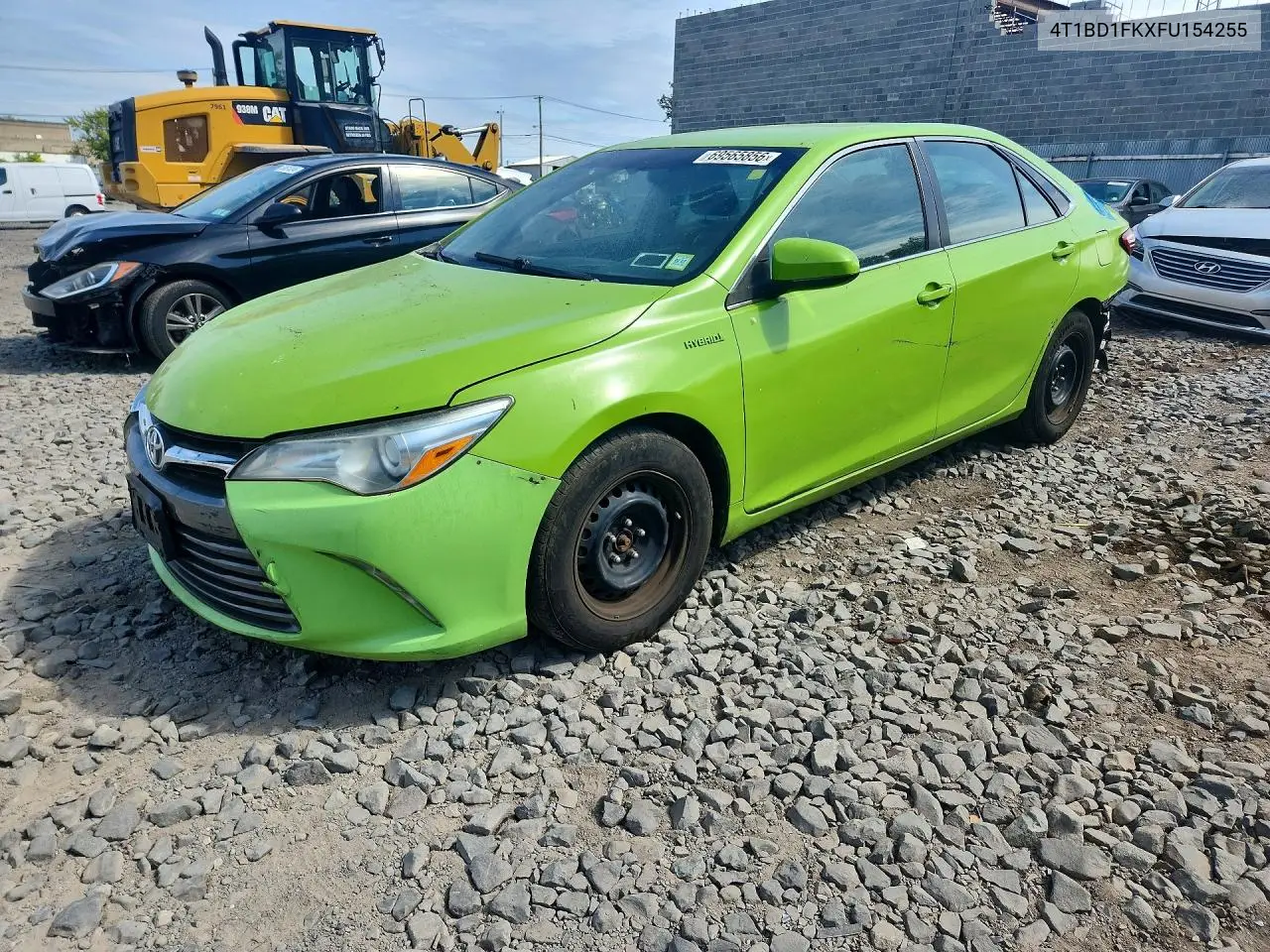 TOYOTA CAMRY 2015, VIN 4T1BD1FKXFU154255