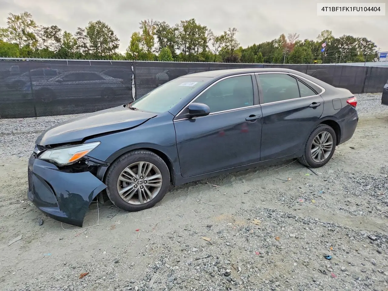 TOYOTA CAMRY 2015, VIN 4T1BF1FK1FU104404