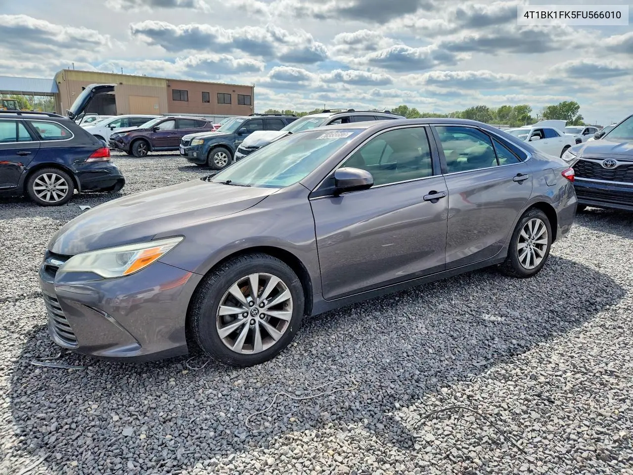 TOYOTA CAMRY 2015, VIN 4T1BK1FK5FU566010