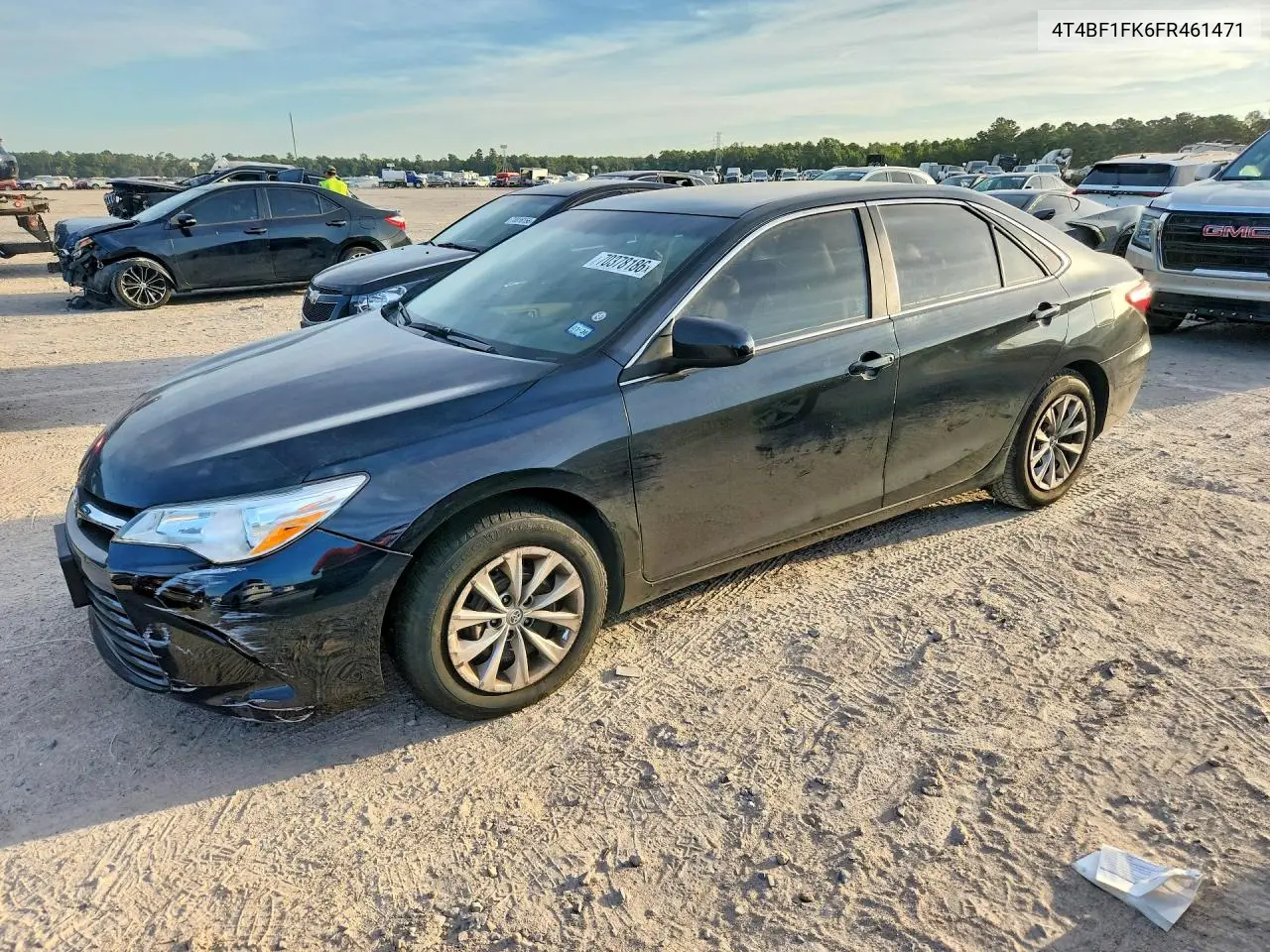 TOYOTA CAMRY 2015, VIN 4T4BF1FK6FR461471