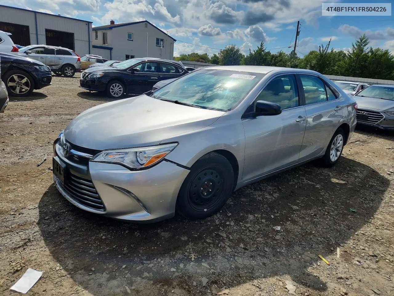 TOYOTA CAMRY 2015, VIN 4T4BF1FK1FR504226