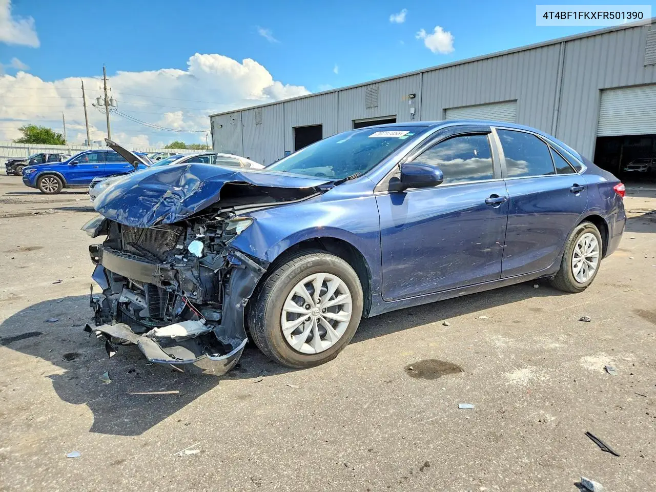 TOYOTA CAMRY 2015, VIN 4T4BF1FKXFR501390