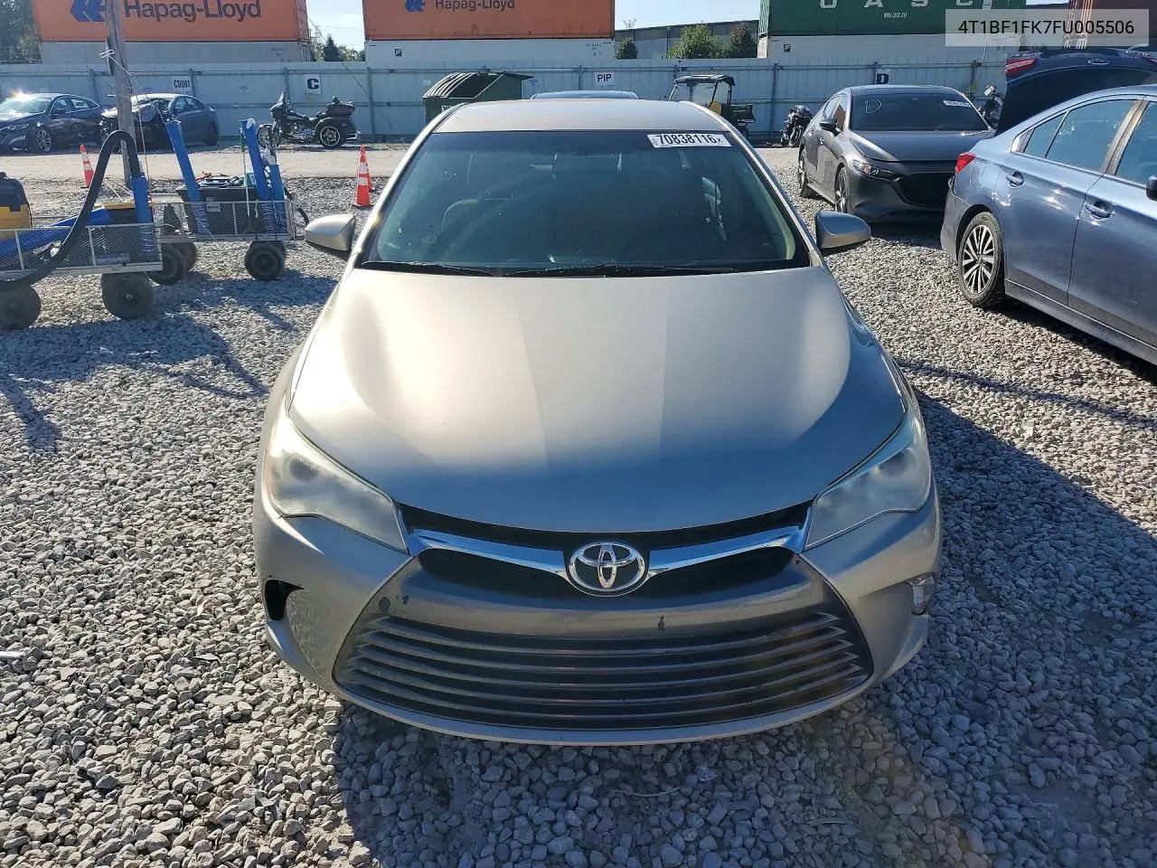 2015 TOYOTA CAMRY VIN 4T1BF1FK7FU005506 — фото 5
