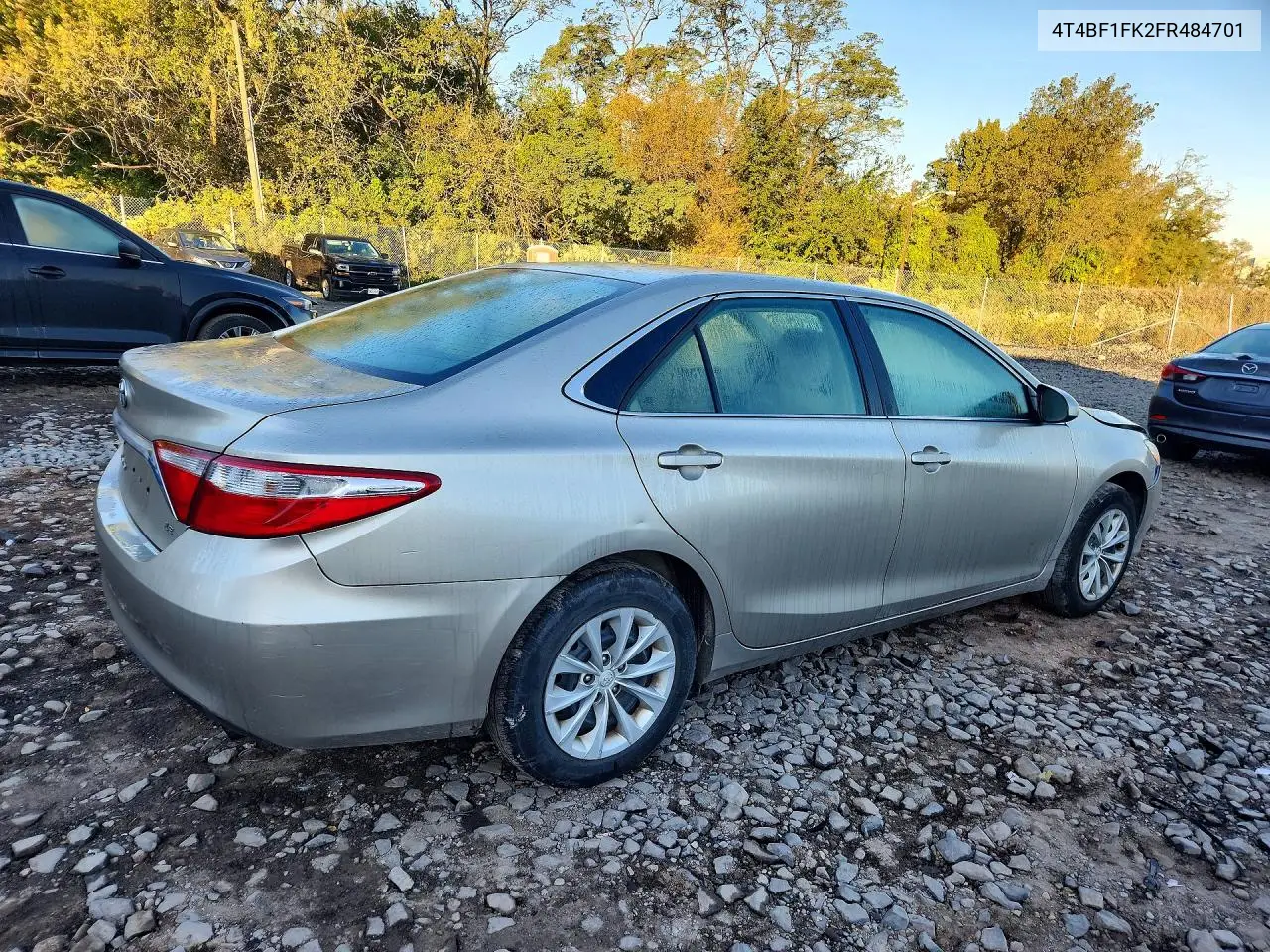 2015 TOYOTA CAMRY VIN 4T4BF1FK2FR484701 — фото 3
