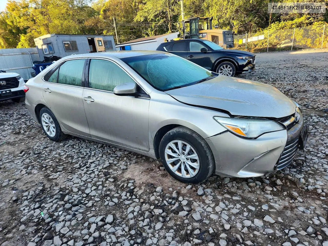 2015 TOYOTA CAMRY VIN 4T4BF1FK2FR484701 — фото 4