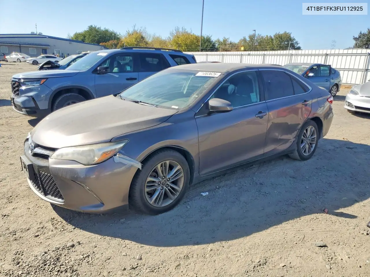 TOYOTA CAMRY 2015, VIN 4T1BF1FK3FU112925