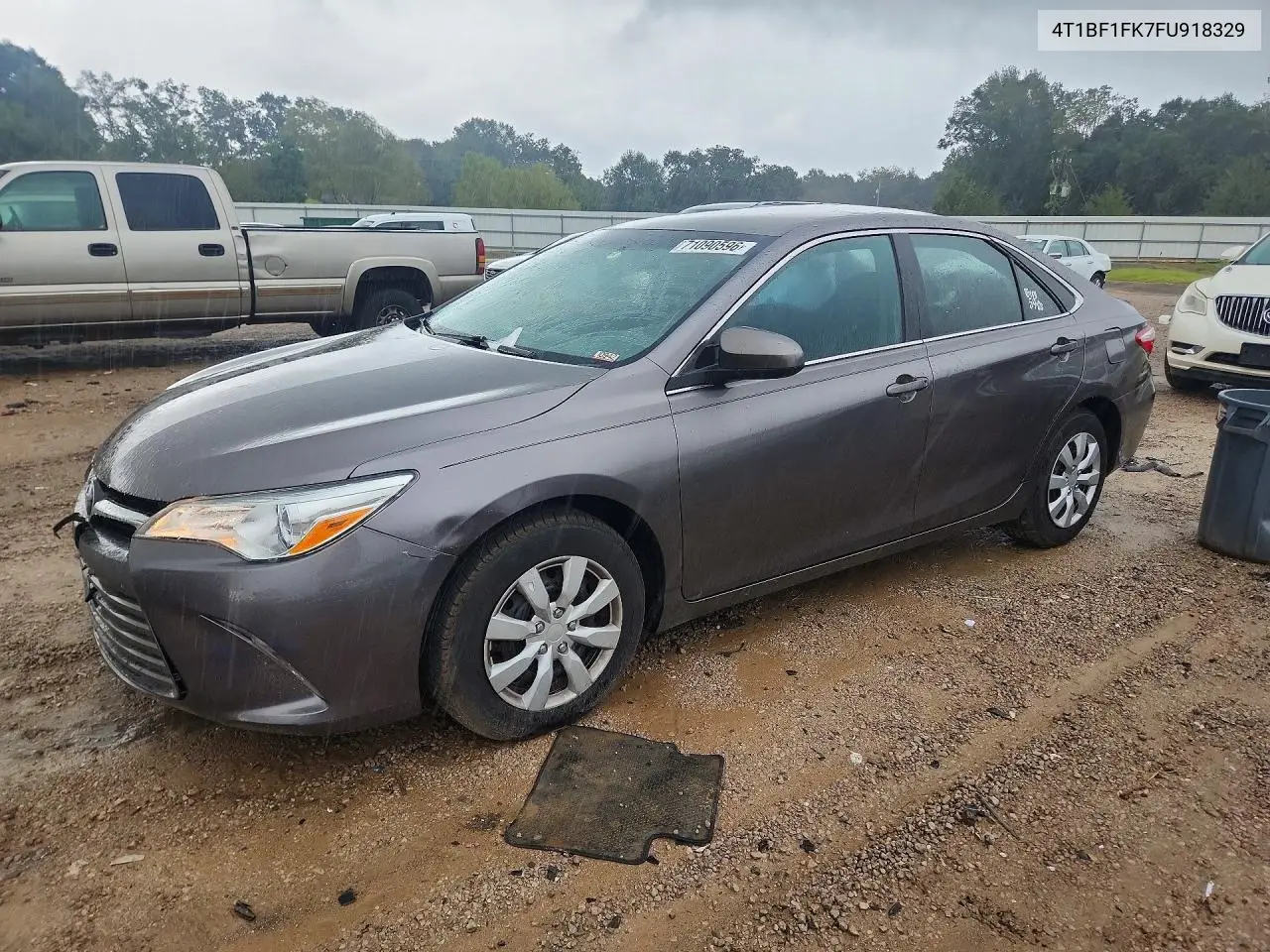 TOYOTA CAMRY 2015, VIN 4T1BF1FK7FU918329