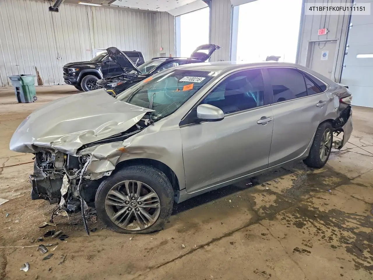 TOYOTA CAMRY 2015, VIN 4T1BF1FK0FU111151