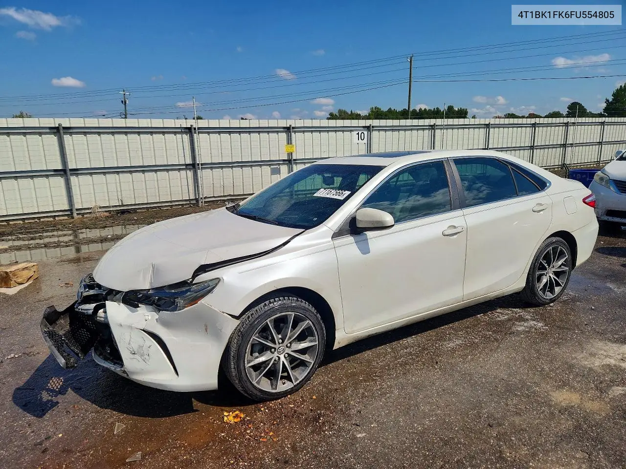 TOYOTA CAMRY 2015, VIN 4T1BK1FK6FU554805