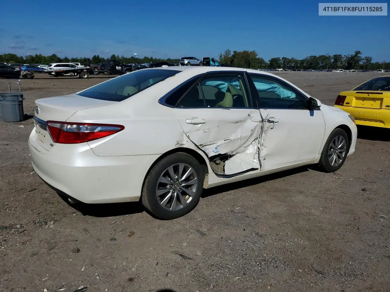 2015 TOYOTA CAMRY VIN 4T1BF1FK8FU115285 — фото 3