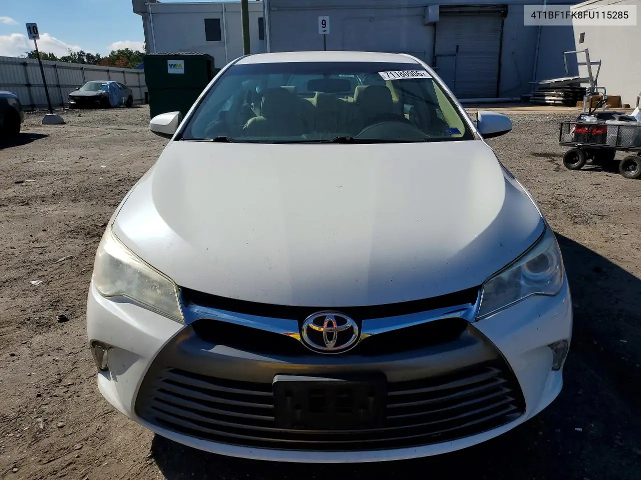 2015 TOYOTA CAMRY VIN 4T1BF1FK8FU115285 — фото 5