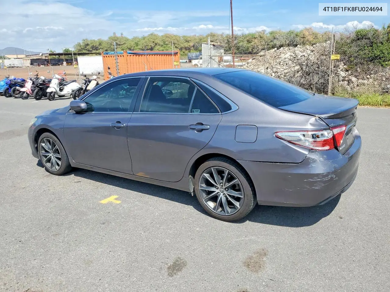 2015 TOYOTA CAMRY VIN 4T1BF1FK8FU024694 — фото 2