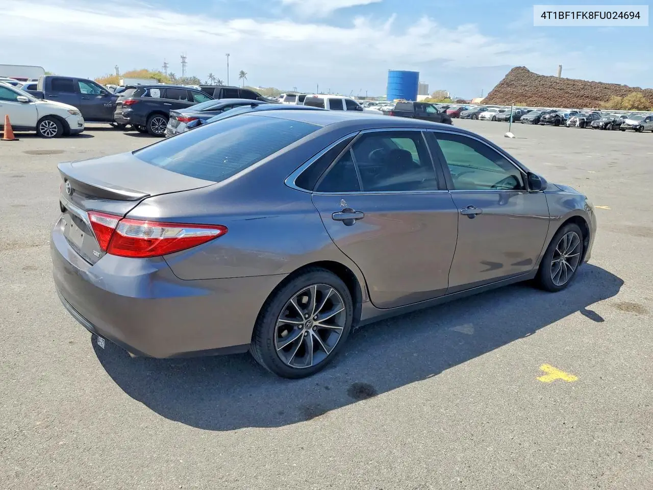 2015 TOYOTA CAMRY VIN 4T1BF1FK8FU024694 — фото 3