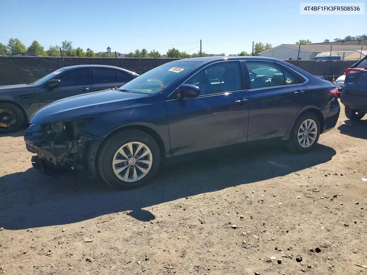 TOYOTA CAMRY 2015, VIN 4T4BF1FK3FR508536