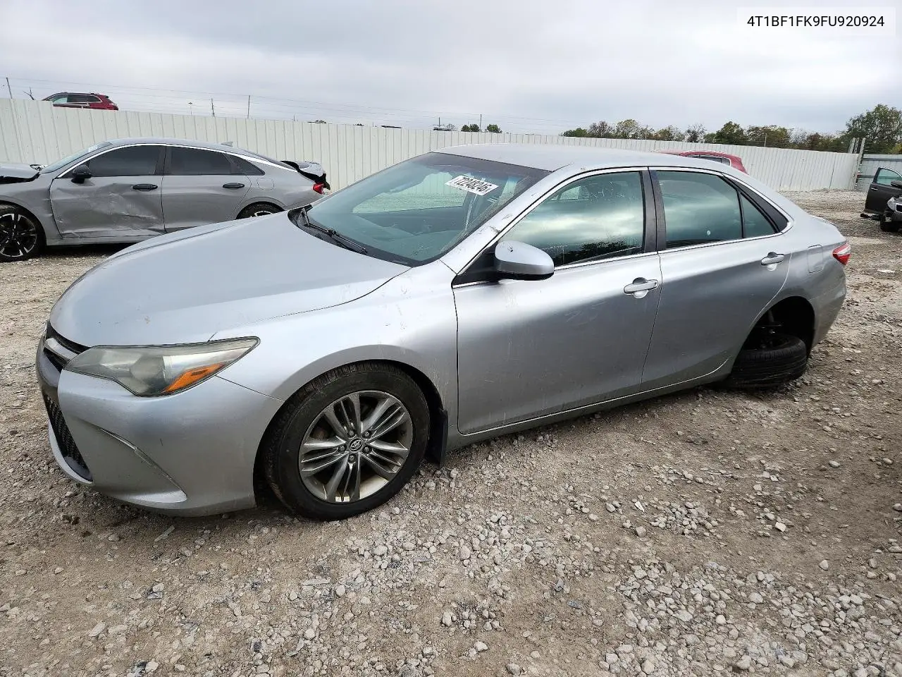 TOYOTA CAMRY 2015, VIN 4T1BF1FK9FU920924